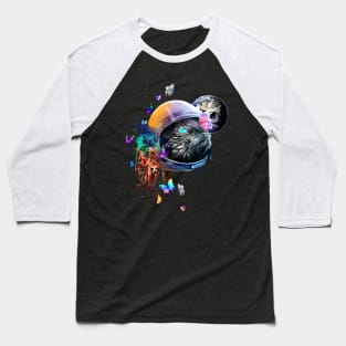 Cat astronaut Baseball T-Shirt